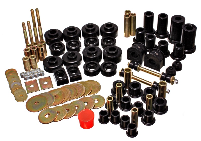 Ford F150 Suspension Bushing Kit - Energy Suspension - Hyper-Flex - Black - `97-`03